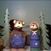 6" tall
Basswood, arylic paint
I made these for my sisters Birthday.