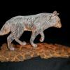 Made for my Niece's 13th B-day.
Basswood, with woodburning and acrylic paint.
Base is carved from cottonwood bark.