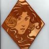 12" X 8" X 1/4"
Woods used: Aspen, Basswood, Mahogany, Satinwood