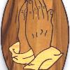 11" X 6" X 1/4"
Woods used: Aspen, Basswood, Butternut, Walnut