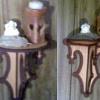 9" high X 7" wide X 3.5 " deep
Woods used: ash and walnut.
Gift