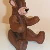 about 5" tall
Mahogany, acrylic paint
I made about 5 or 6 of these for gifts.
